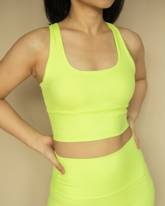 Spice bra in Neon Lime - New Day Activewear